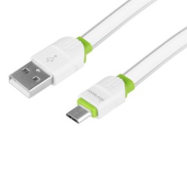 Kabel do ładowania i synchronizacji MYWAY oplot silikonowy 200cm USB - micro USB