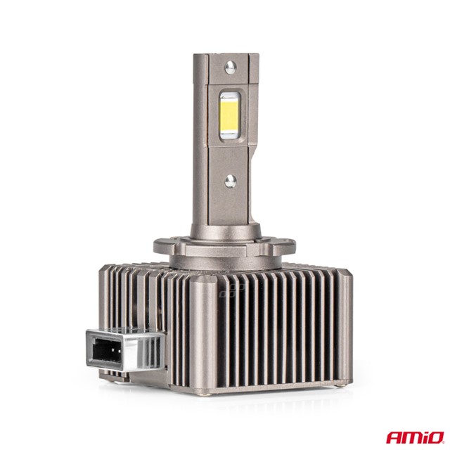 Żarówki LED D8S AMiO XD 70W (CANBUS, 6500K, łatwy montaż Plug & Play) + żarówki LED W5W