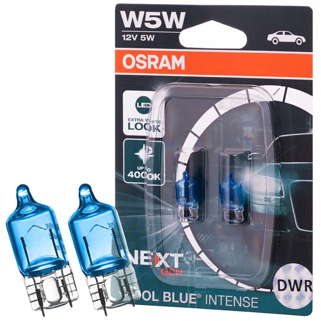 Żarówki W5W OSRAM Cool Blue Intense Next Gen 12V 5W (4000K)
