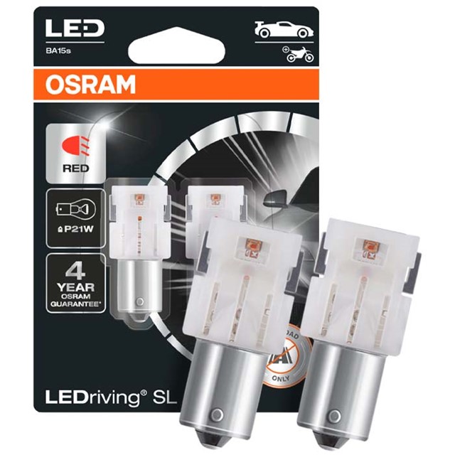 Osram LEDriving SL P21W RED