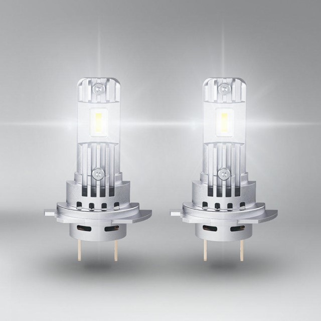 Żarówki LED H7 / H18 OSRAM LEDriving HL EASY 12V 16W (6500K) + żarówki LED W5W
