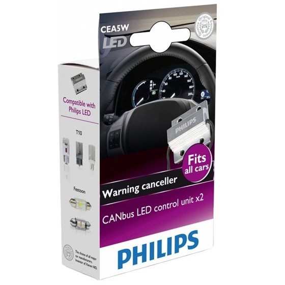 Adapter Canbus LED PHILIPS 12V 5W 2 szt.