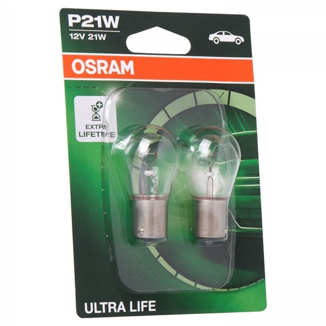 Żarówki P21W OSRAM Ultra Life BA15s 12V 21W