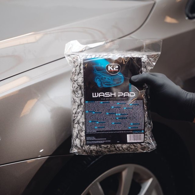 Delikatna gąbka do mycia samochodu z mikrofibrą K2 Wash Pad Pro