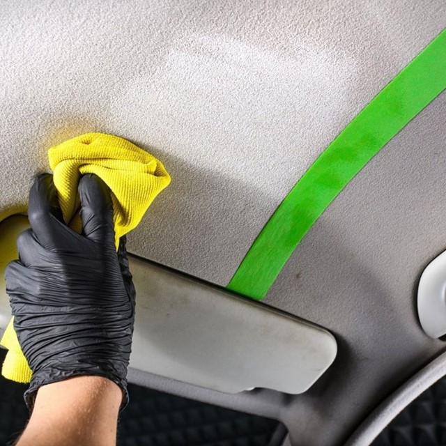 Zestaw kosmetyków K2 PRO do pielęgnacji tapicerki materiałowej w samochodzie + kuferek #39