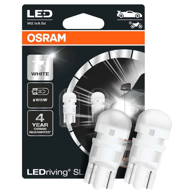Żarówki LED OSRAM LEDriving SL W5W 12V 1W (6000K) - sklep