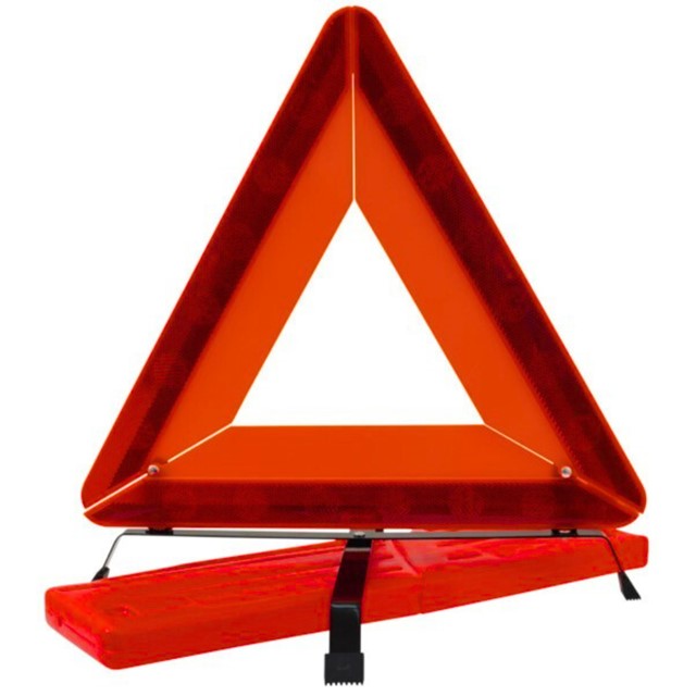 Zestaw samochodowy w torbie do bagażnika: apteczka samochodowa DIN13164, gaśnica, kamizelka odblaskowa, trójkąt ostrzegawczy