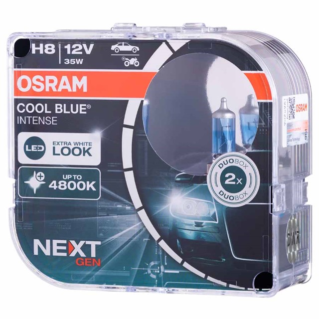 Żarówki H8 OSRAM Cool Blue Intense Next Gen 12V 35W (4800K)