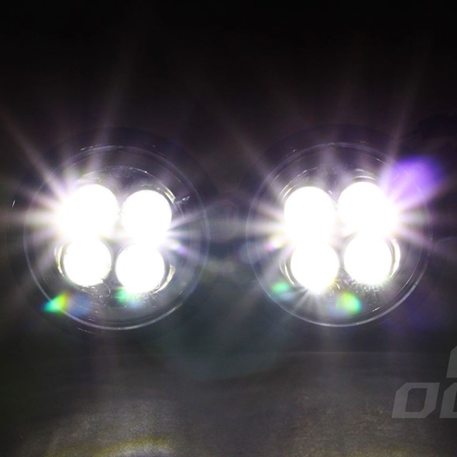 Światła do jazdy dziennej LED AMIO 510L 7-9cm 800Lm (automat)