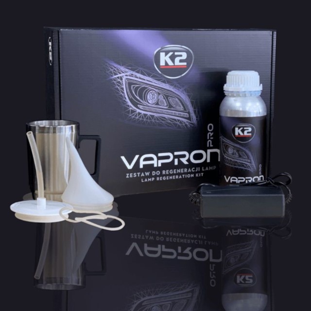 Zestaw do regeneracji lamp K2 Vapron Pro (czajniczek do reflektorów)