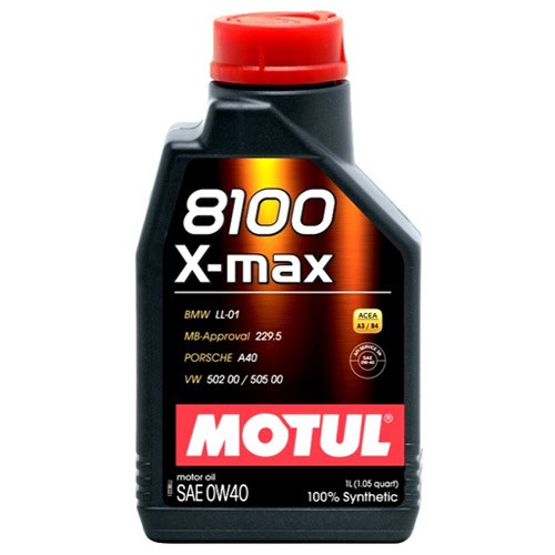 Olej 0W40 MOTUL 8100 X-MAX 1L