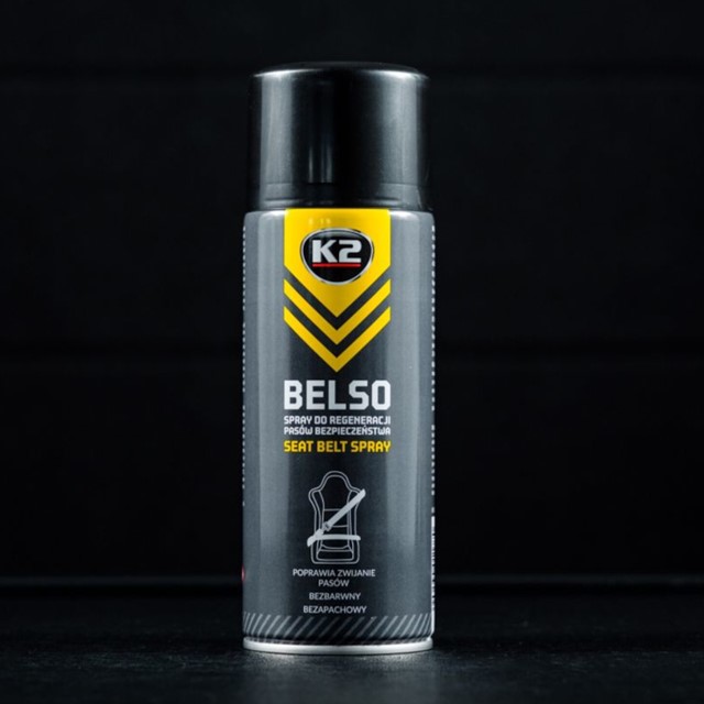Spray do regeneracji pasów bezpieczeństwa K2 Belso 400ml