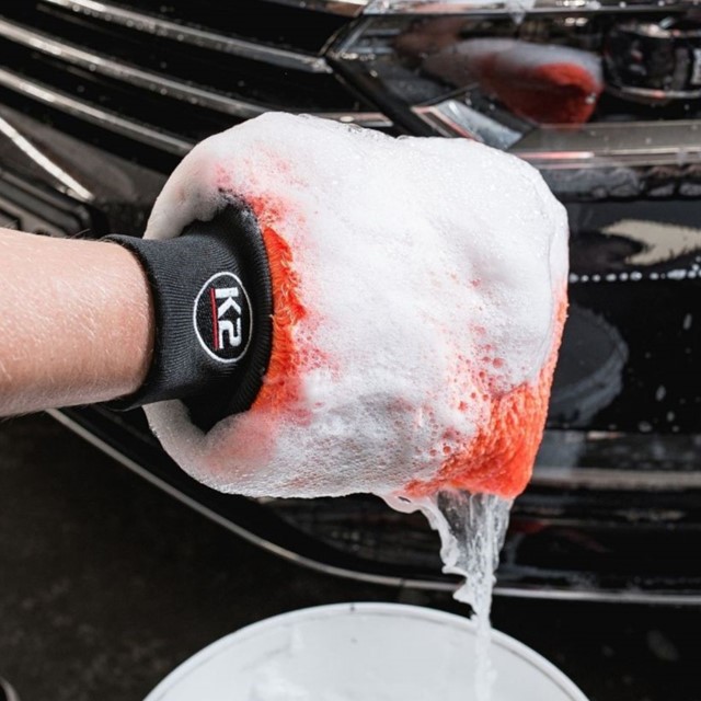 Rękawica z mikrofibry do mycia auta K2 Wash Mitt