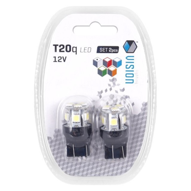 Żarówki LED VISION W21/5W T20q 12V 13xSMD