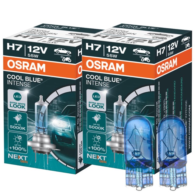 Żarówki H7 OSRAM Cool Blue Intense Next Gen 12V 55W (5000K) +