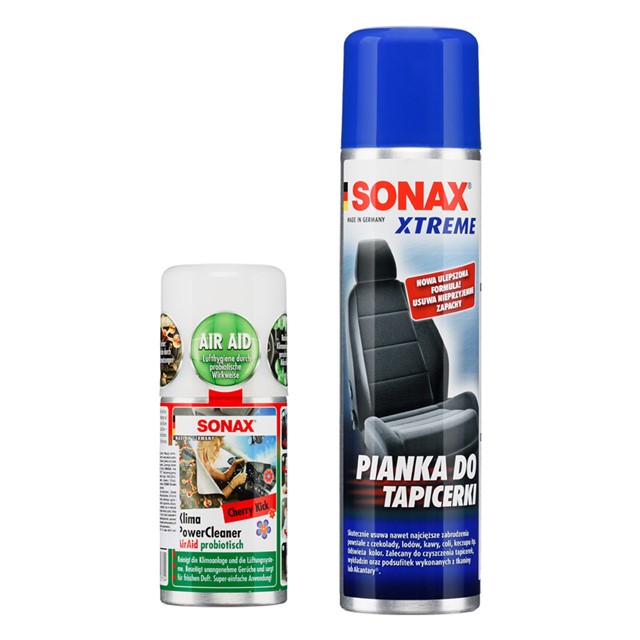 Zestaw kosmetyków SONAX do pielęgnacji wnętrza samochodu #8