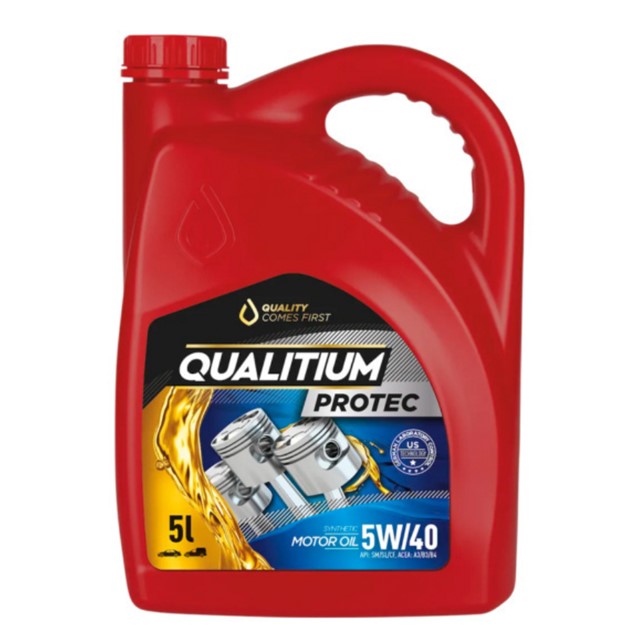 Olej 5W40 QUALITIUM PROTEC 5L - API SM/SL/CF, ACEA A3/B3, A3/B4, MB 229.3, BMW Longlife-01, VW 502.00/505.00, GM-LL-B-025