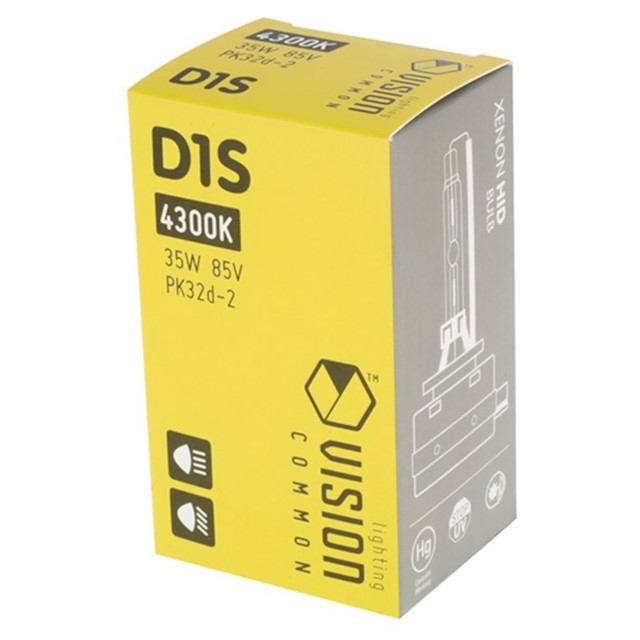 Żarniki D1S VISION common 85V 35W 4300K (2 sztuki)