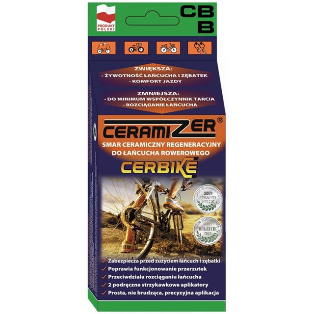 Ceramiczny smar regeneracyjny do łańcucha rowerowego (CERAMIZER CBB)