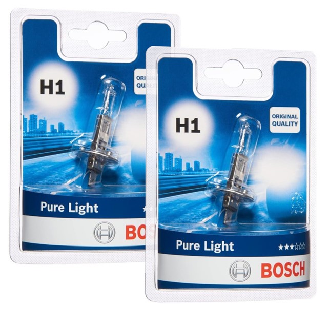 Żarówki H1 BOSCH Pure Light 12V 55W (2 sztuki)