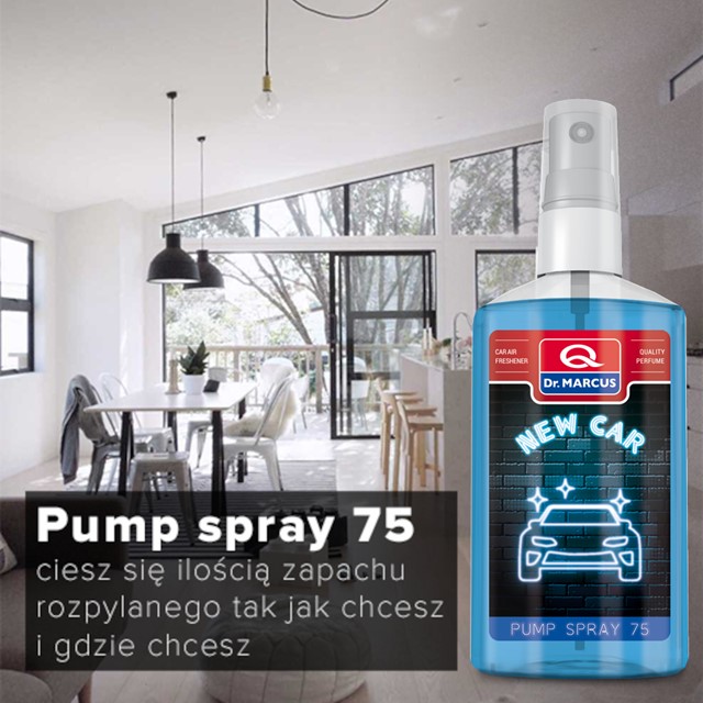 Zapach do samochodu DR MARCUS Pump Spray New Car 75ml