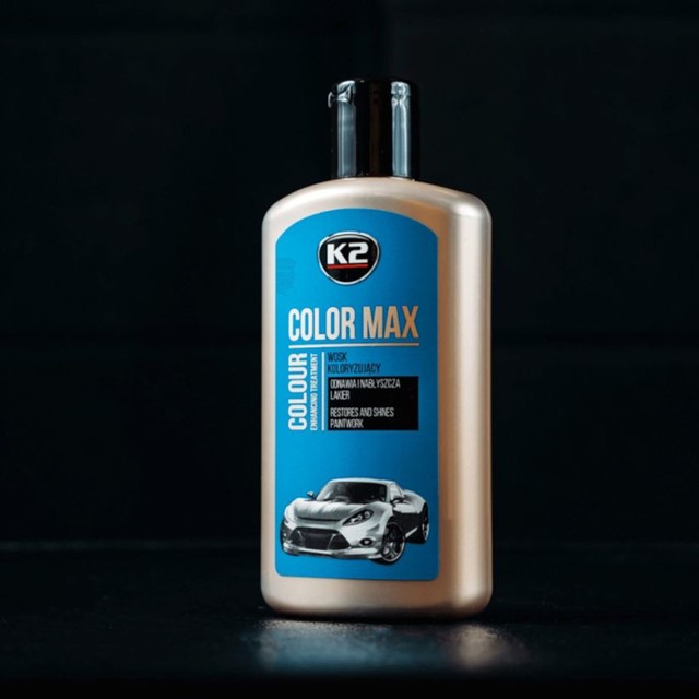 Wosk koloryzujący K2 Color Max 200ml (niebieski)