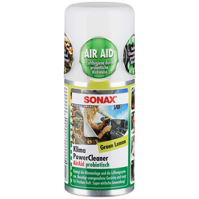 Odświeżacz klimatyzacji SONAX Air Clim Power Cleaner Green Lemon