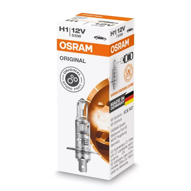 Żarówka H1 OSRAM Original P14.5s 12V 55W