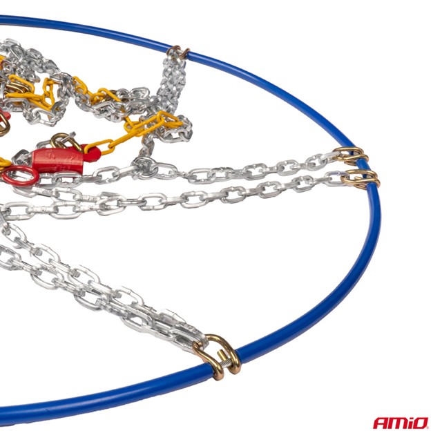 Łańcuchy śniegowe na koła AMiO KN-90 12mm do opon 245/35 R17