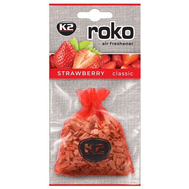 Zapach do samochodu K2 Roko Strawberry 20g - sklep