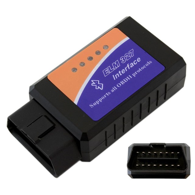 Interfejs diagnostyczny ELM327 Bluetooth wyposażony w diody informacyjne