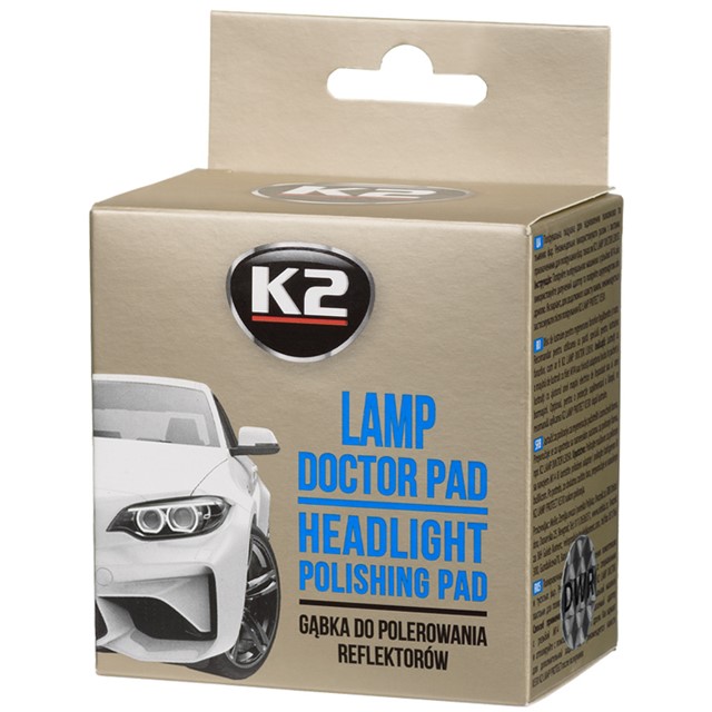 Gąbka do polerowania reflektorów K2 Lamp Doktor Pad