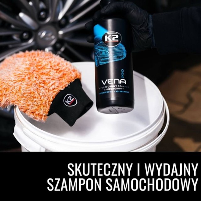 Hydrofobowy szampon samochodowy K2 Vena Pro 1L