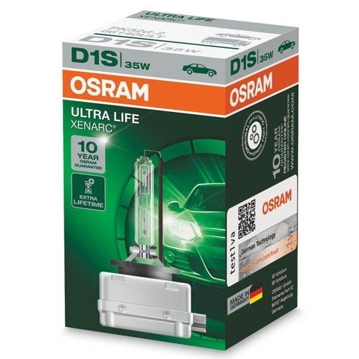 Żarnik D1S OSRAM Ultra Life Xenarc 85V 35W (4300K)