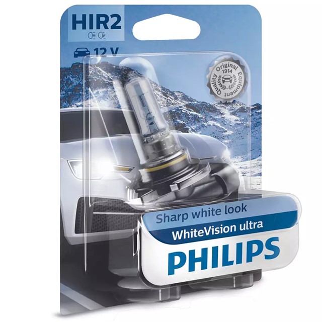 Żarówka HIR2 PHILIPS WhiteVision ultra 12V 55W (3700K)