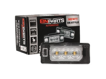 Podświetlenie tablicy rejestracyjnej LED EINPARTS EP101OE do Audi A5 2007-2010