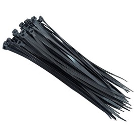 Opaski kablowe zaciskowe, 190x4,7mm (czarne, 50 szt.)