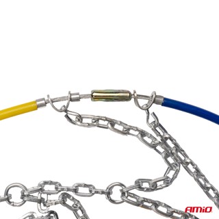 Łańcuchy śniegowe na koła AMiO KN-60 12mm do opon 640 x 13
