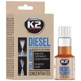 Środek do czyszczenia układu zasilania K2 Diesel 50ml (silniki diesla)