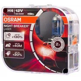 Żarówki H4 OSRAM Night Breaker Laser 12V 60/55W