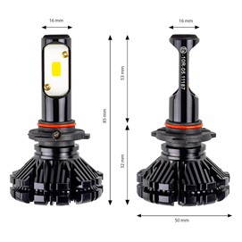 Żarówki LED AMIO LED headlight CX HB3 9005 12V 30W (6000K, 3000lm)