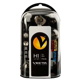 Zestaw żarówek i bezpieczników VECTA H1 12V