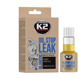 Zatrzymuje i zapobiega wyciekom oleju K2 Stop Leak Oil 50ml