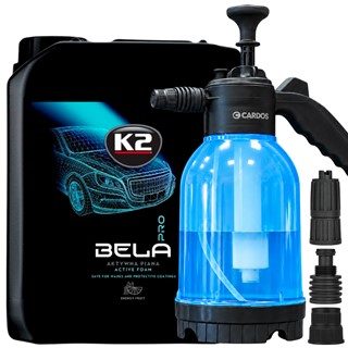 Aktywna piana K2 Bela Pro Energy Fruit 5L + ręczna pianownica ciśnieniowa Cardos 2L