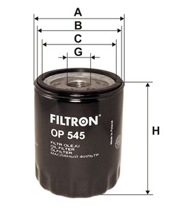 Filtr oleju FILTRON OP 545