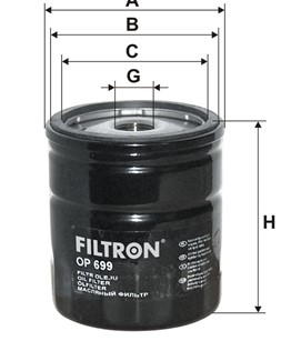 Filtr oleju FILTRON OP 699