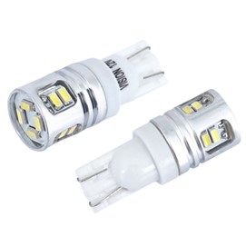 Żarówki LED VISION W5W T10 12V 12xSMD (aluminiowa oprawka)