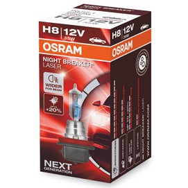 Żarówka H8 OSRAM Night Breaker Laser +150% 12V 35W