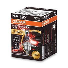 Żarówka H4 OSRAM Night Breaker 200 12V 60/55W