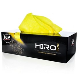 Zestaw ściereczek z mikrofibry K2 Hiro Pro (30x30cm, 30 szt., bezszwowe)
